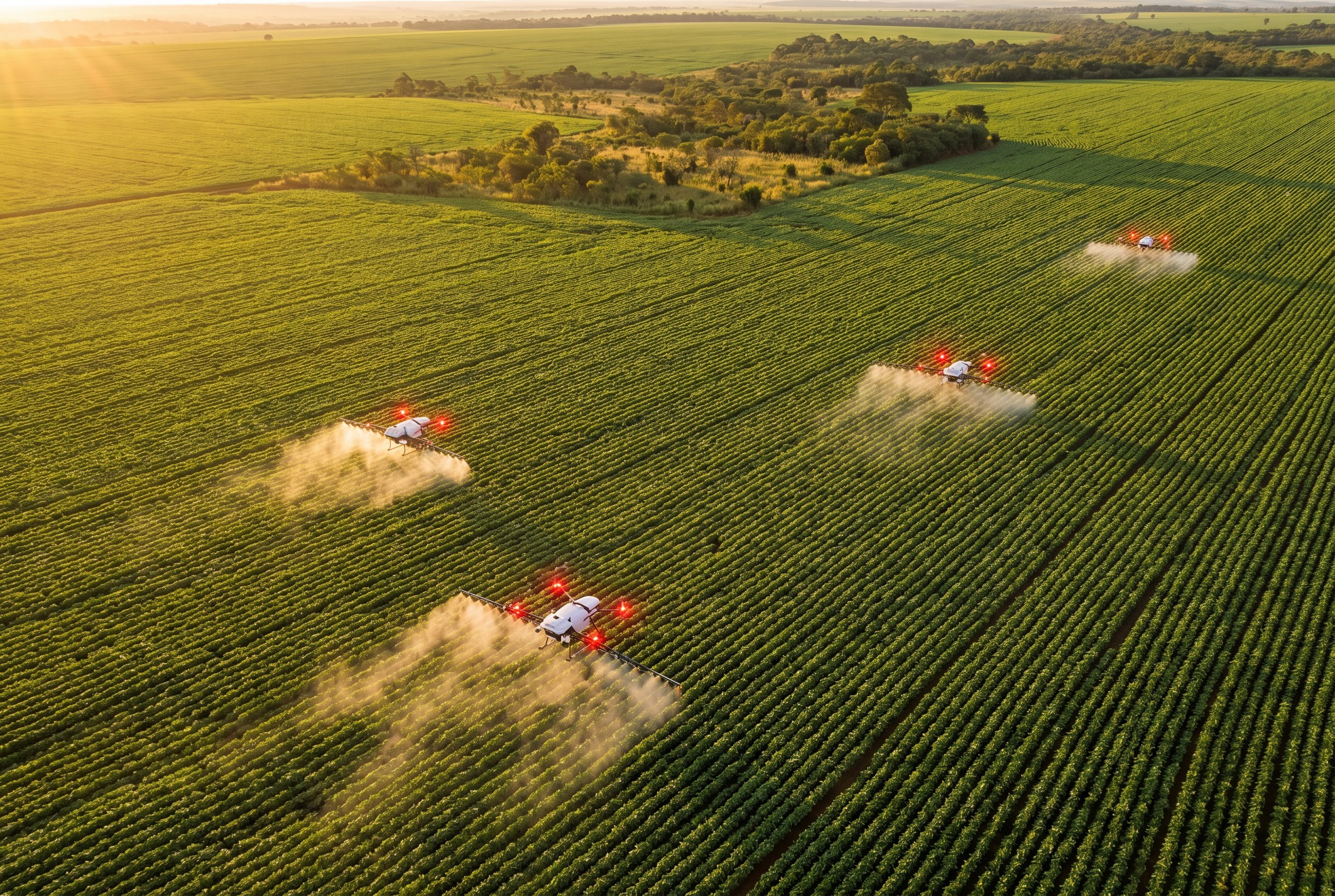 Drones e Agricultura de Precisao: A Revolucao Tecnologica nos Campos Brasileiros